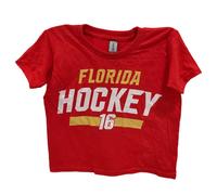 NHL Florida Hockey Panthers Ispirato Barkov #16 Ragazzi Bambini T-Shirt Tee