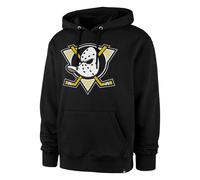 NHL Hoody Anaheim Mighty Ducks Burnside Pullover con Cappuccio Felpa Pullover