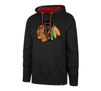 NHL Hoody Chicago Blackhawks Ballpark Pullover con Cappuccio Felpa Pullover