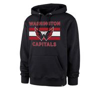 NHL Hoody Washington Capitals Vintage Burnside Felpa Con Cappuccio