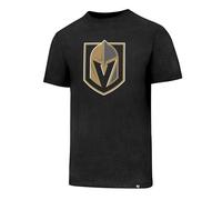 NHL Maglietta Las Vegas Oro Knights Club Nero 47 Brand Hockey su Ghiaccio Logo