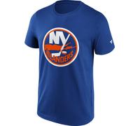 NHL Maglietta New York Islanders Ny Maglietta Primaria Logo Grafico Blu Reale