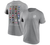 NHL Maglietta Tutto Squadra Scudo Nazionale Hockey League Primaria Logo Grafico