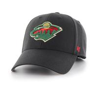 NHL Minnesota Selvaggio Berretto da Baseball Cap Cappello MVP 888442628620 Nero