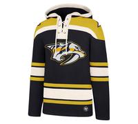 NHL Nashville Predators Navy Hoody 47 Lacer Jersey Felpa Con Cappuccio