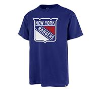 NHL New York Rangers Ny Maglietta Logo Imprint Eco per Fan Hockey su Ghiaccio Té