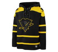 NHL Pittsburgh Penguins Hoody Color Detail Lacer Jersey Kaputzenpullover Sweater