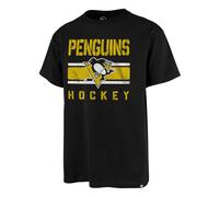 NHL Pittsburgh Penguins Maglietta Distressed Imprint Eco Logo Shirt per Fan