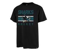 NHL San Jose Sharks Maglietta Distressed Imprint Eco Logo Shirt per Fan