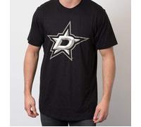 NHL T-Shirt Dallas Stars Splitter Nero 47 Brand Logo Hockey