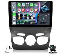 NHOPEEW 4+64G Android Autoradio per Citroen C4/DS4 2012-2018 con Wireless Carplay Android Auto - Schermo incell da 10 pollici Supporto WiFi GPS Comandi al volante + Telecamera di retromarcia Canbus