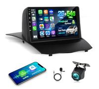 NHOPEEW Autoradio Android 2+64G per Ford Fiesta 2009-2017 con supporto per CarPlay wireless e Android Auto FM RDS navigazione GPS comandi al volante 40 temi dell'interfaccia utente e video online