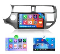 NHOPEEW Autoradio per KIA RIO 2012-2015 con Senza fili Carpaly e Android Auto - Stereo auto Android 13 con WiFi GPS Controllo volante EQ Split Screen + Backup Camera&Mic