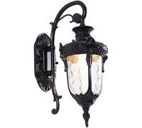 NHPJFDC Applique da Esterno Stile retrò Americano, Impermeabile IP65, Resistente all'Acqua e alla Polvere, lampadario Moderno