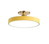 NHPJFDC Plafoniera a LED a Incasso, Rotonda, Ideale per Camera da Letto e vano Scale. Luci Decorative a Tre Temperature di Colore Regolabili (Y (Luce tricromatica), 40 cm).