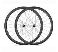 NHPJFDC Ruote per Bici da Corsa in Fibra di Carbonio 28/32/35/38/42/45/50/55/65 mm Ruote per Bici da Corsa 700C Perno Passante Freno a Disco Center Lock Supporto 24 Ore 8/9/10/11/12 velocità