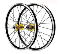 NHPJFDC Set di Ruote BMX da 20 Pollici, Cerchi 406/451, Freni a Disco, Bici Pieghevoli, Set di Ruote con Cuscinetti sigillati, mozzi, Assistenza 24 Ore, Cassetta da 7-12 velocità, Set di Ruote QR