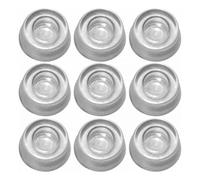 NHPY 12 Pezzi Gommini Paracolpi, 22 * 10Mm Gommini Adesivi, Piedini In Gomma Autoadesivi Cuscinetti In Silicone,Per Tutti I Tipi Di Buffer Fermaporta Mobili Da Cucina Protezione Assorbimento Acustico