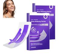 NHPY 2 Scatole di Strisce sbiancanti denti viola, strisce dentali schiarenti, appositamente progettate per denti sensibili, formula sicura e protettiva per lo smalto dei
