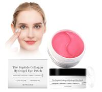 NHPY 60 Patches Peptide Collagen Hydrogel Eye Patch,Patch Contorno Occhi Per Borse e Occhiaie Con Caffeina,Korean Skincare