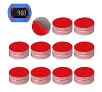 NHQZ 100 pezzi cuscinetti adesivi della sostituzione di doppio lato compatibili con il disco di parcheggio elettronico di Lite del parco di Needit(10 * 10Mm)