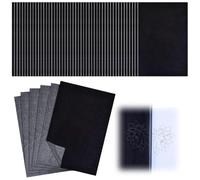 NHQZ 100Pcs Carta Carbone,Carta Carbone Nera,Carta da Lucido In Grafite A4,Per Carta,Legno,Tela,Ceramica e Lavori Fai da Te