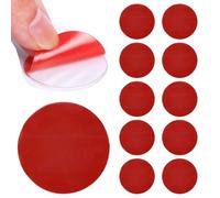 NHQZ 12 Cuscinetti Adesivi Ricambio su Entrambi i Lati, Compatibili con Needit Park Lite/ooono0 Disco Parcheggio, Resistenti al Calore, Adesivi, Set di Cuscinetti Adesivi per Parabrezza