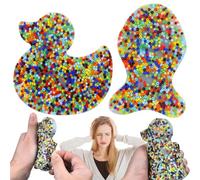 NHQZ 2 pezzi 10 cm Picky Pad Giocattolo di decompressione per la mania della pelle, giocattolo a triangolo cuscinetto di selezione, cuscinetto di selezione per adulti e bambini con disturbo d'ansia