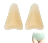 NHQZ 2 pezzi Anti Cameltoe Slip Cameltoe,correttore Camel Toe, protezione in silicone, per donna, leggings, costumi da bagno, copertura impermeabile riutilizzabili, invisibili e senza cuciture