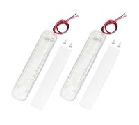 NHQZ 2 Pezzi Barra Luminosa per 12V-85 Volt,36 LED,8W Super Luminoso Barra LED,per Interni Universale con Interruttore,Luci per Auto,Camion, Camper,Furgone,Barca,Cucina,Studia