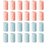 NHQZ 24 Pezzi Clip per Lenzuola Clip per Coprimaterasso Antiscivolo in Plastica Pinze per Copriletto Multifunzione per Il Fissaggio di Lenzuola Vestiti Sacchetti per Alimenti