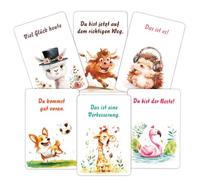 NHQZ 32 carte di forza per bambini - scopri le tue caratteristiche e i tuoi punti di forza - Carte dei personaggi realizzati con amore - Carte per fiducia e consapevolezza