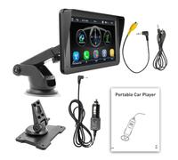 NHQZ GPS Auto,GPS Navigatore Satellitare,Navigatore per Camion,7 Pollici Touchsceen,con Avviso Guida vocale,Chiamata Bluetooth,Uscita Wireless FM,Multilingue,per Auto Camion