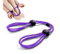 NHQZ manette per coppia,Manette per giochi sessuali,BDSM, Corda in nylon per sesso bondage,manette per il sesso per il letto,regolabile(Viola)