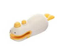 NHQZ Mini sigillatrice, sigillatrice e taglierina portatile 2 in 1, ricarica USB, aspetto da anatra, sigillatrice di sacchetti per snack