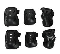 NHQZ Protezione Kit per Bambini, 6 Pezzi Protezioni Regolabili Ginocchiere Gomitiere e Protezioni per Il Polso perAdatto per Pattini a Rotelle Skateboard Ciclismo Sci Pattinaggio Monopattino