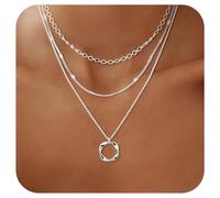 NHQZ regalo per le donne regalo di compleanno per le donne Ciondolo di cristallo Collane in argento Collana di animali Gioielli Regali per le donne