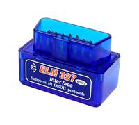 NHQZ Scanner Diagnostico Auto Mini ELM327 Bluetooth V1.5,Lettore OBD2 Multimarca,OBD2 Auto Diagnostic Scan Tool,Compatibile con iOS e Android,Supporta Protocolli OBD II per Diagnosi Veloce