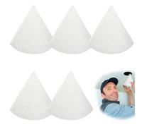 NHQZ Set di 5 Filtri Conici DN 125 G4, Filtri Ventilazione per Impianti di Ventilazione, Compatibili con Zehnder, Helios, Nibe, Wolf, Vallant, Maico, Stiebel Eltron, Pluggit, Valvole di Scarico