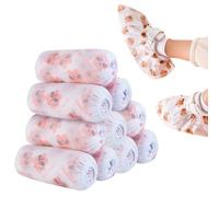 NHQZ Stampa di cartoni animati una tantum, 100 pezzi Copriscarpe Monouso in TNT Ultra Resistenti, Sovrascarpe Monouso, calzari monouso usa e getta, copri scarpe da casa usa e getta