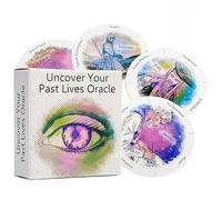 NHQZ Tarocchi,Uncover your past lives oracle,Tarocchi Carte,Tarocchi Classici,Tarocchi per Principianti,Imparare Tarot Deck di Lettura Facile e Veloce(8.8 × 8.8 cm)
