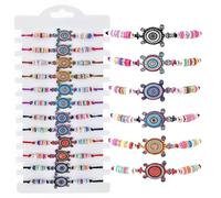 NHQZ Un Set Di Braccialetti Dell'Amicizia Per Bambini, Braccialetto Regolabile Intrecciato, Festa Di Compleanno Per Bambini, Braccialetti Per Ragazze, Braccialetti Dell'Amicizia (Tartaruga, B)