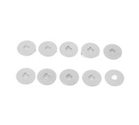 NHralpajj Bobine for Macchina da Cucire in Alluminio | Argento for cucire: compatibile con le custodie della bobina a caricamento frontale, senza sbavature in plastica