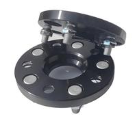 Nhsijpo distanziali Ruote per Torneo per Rafaga per Vigor 2PC 15 O 20mm Distanziale Ruota in Alluminio Ad4x114.3 PCD 64.1 CB Distanziali Ruota per(20mm Black)