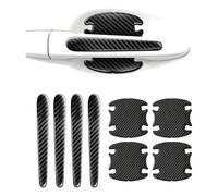 NHTZLEMEN 8 Pezzi Adesivo per Maniglia Protettiva Auto, per Hyundai Santa FE Tucson i20 i30 i40 ix20 ix35 Pellicole Anti-Graffio per Protezione Vernice per Maniglie Incassate,A