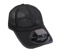 Nhujevkom Cappelli a ventaglio da uomo, a energia solare, regolabile a 180 gradi, 3 velocità, portatile, traspirante, per golf, giardinaggio, sport, viaggi, spiaggia, escursionismo, attività