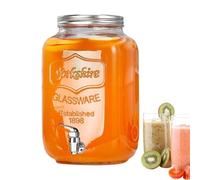 Nhujevkom Dispensatori Di Succo Per Feste | Di Antigoccia Trasparente - Erogatore Di Bevande - Per Limonata Barbecue Picnic Patio Buffet Viaggi Rv Compleanni Matrimoni Balli Thanksgiving Natale