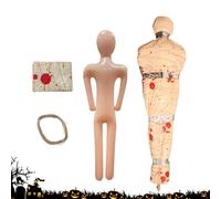 Nhujevkom Halloween - Gonfiabile | Bambola Insanguinata Spaventosa Realistica a Grandezza Naturale per Feste Decorazioni Cimitero Giardino Stanza