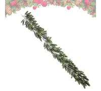 Nhujevkom Rami Di Pino Finto | Decorazione Realistica di Cedro Finto da 200 centimetri | Rami Di Natale - Per la Casa il Terrazzo il Soggiorno l'Esterno Giardino Cortile la Parete Giorno del