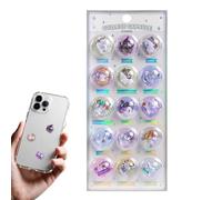 Nhujevkom Stickers 3D,Decalcomanie Decorative Per Computer | Adesivi per Custodie Telefono - per Studenti Artisti Insegnanti Bambini Collezionisti Designer Scrapbooking Journaling Laptop Progetti